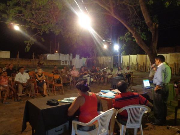 Educação no Trânsito é tema de palestra em Associação de Moradores.(Imagem:FlorianoNews)