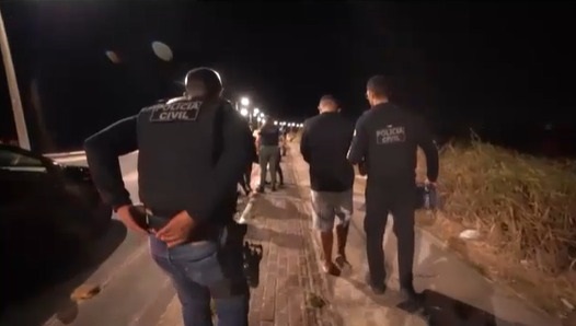 Vídeo: foragido da Penitenciária Major César é recapturado em blitz na zona Norte
