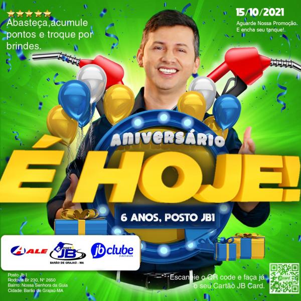 &Eacute; hoje: anivers&aacute;rio de 6 anos do JB1(Imagem:Divulga&ccedil;&atilde;o)
