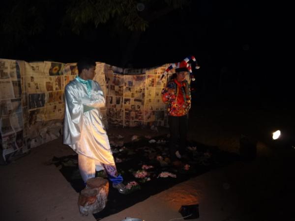Cultura leva teatro itinerante &agrave; zona rural de Floriano.(Imagem:FlorianoNews)