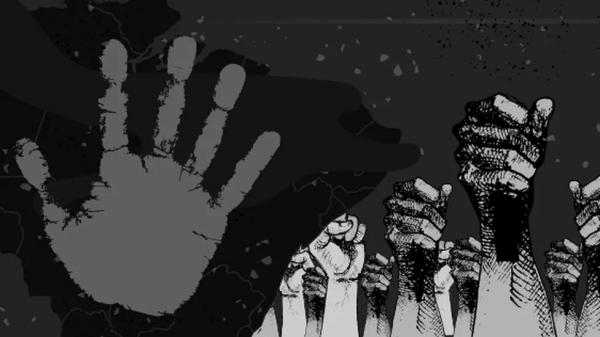  Selo l&acirc;mina inciativa contra a viol&ecirc;ncia policial.(Imagem: Arte/G1 )