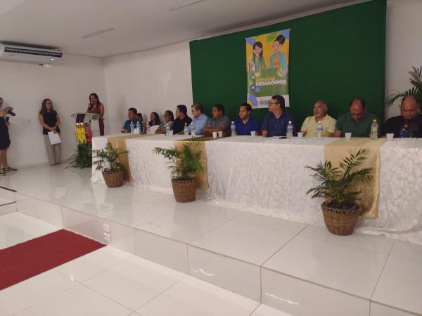 Bar&atilde;o de Graja&uacute; inicia Semana Pedag&oacute;gica com abertura oficial e compromisso com a educa&ccedil;&atilde;o(Imagem:FlorianoNews)