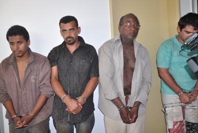 Apresentados assaltantes, arma e cerca de 700 mil do assalto ao BB de Luzilândia
