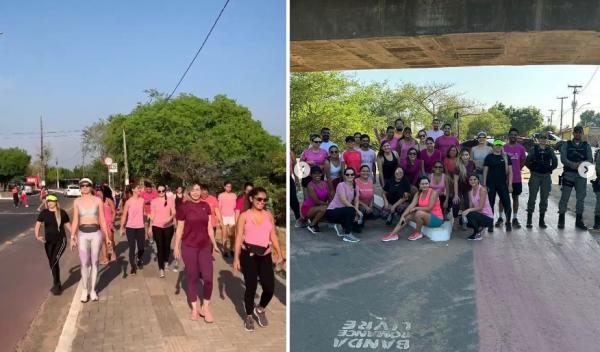OAB e Comiss&atilde;o da Mulher Advogada promovem a 1&ordf; Caminhada Rosa em Floriano.(Imagem:Reprodu&ccedil;&atilde;o/Instagram)