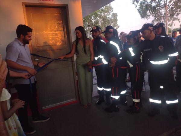 Inaugurada base descentralizada do SAMU em Bar&atilde;o de Graja&uacute;(Imagem:FlorianoNews)