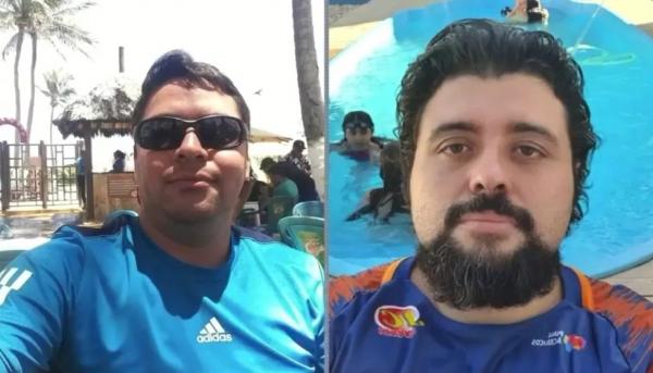 Felipe (&agrave; esquerda) e Daniel tiveram uma discuss&atilde;o e morreram ap&oacute;s disparos em Teresina.(Imagem: Reprodu&ccedil;&atilde;o)