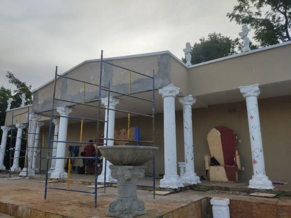Teatro Cidade Cenogr&aacute;fica &eacute; reformado para Paix&atilde;o de Cristo 2022(Imagem:Divulga&ccedil;&atilde;o)