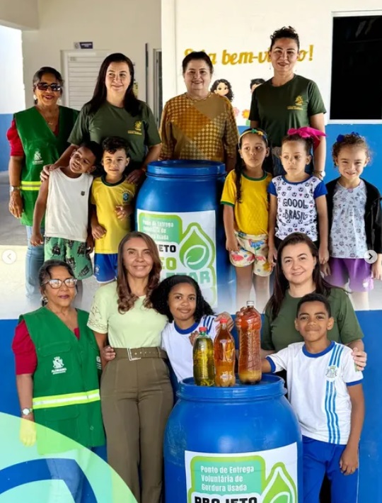 Floriano inicia Projeto Óleocoletar 2026 para incentivar descarte correto de óleo vegetal usado