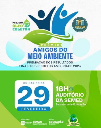 Floriano reconhece compromisso ambiental com a premiação "Amigos do Meio Ambiente"