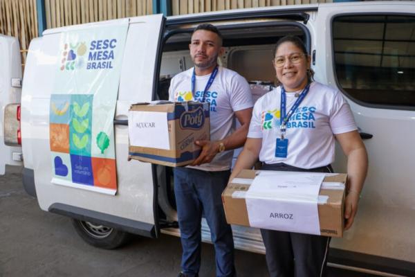 Colaboradores do Sesc mobilizados para ajudar RS(Imagem:Divulga&ccedil;&atilde;o)