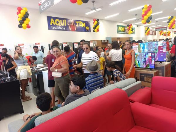 Armazém Paraíba reinaugura loja ampliada e modernizada em Francisco Ayres(Imagem:FlorianoNews)