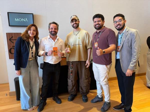 Made In Piauí: produtos piauienses ganham visibilidade nacional com entrega de cesta para o DJ Alok.(Imagem:Ascom Investe Piauí)
