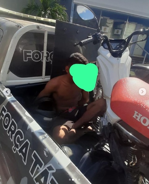 Força Tática efetua prisão de dupla após recuperação de veículos roubados em Floriano