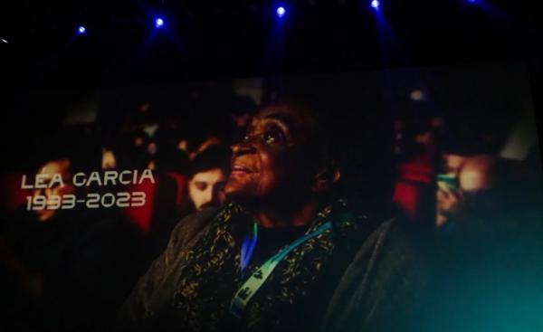 A atriz L&eacute;a Garcia, que morreu nesta ter&ccedil;a-feira aos 90 anos, foi homenageada no Festival de Gramado, onde seu filho recebeu trof&eacute;u em nome da artista.(Imagem:Dilson Silva / Ag. News)