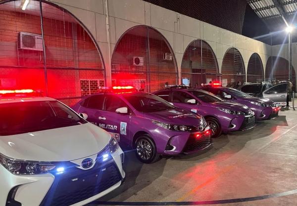  Viaturas de combate &agrave; viol&ecirc;ncia contra as mulheres s&atilde;o entregues no Piau&iacute;.(Imagem: Isabela Leal/g1 Piau&iacute; )