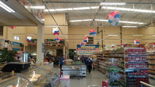 S&atilde;o Jorge Supermercados III comemora anivers&aacute;rio de cinco anos em Bar&atilde;o de Graja&uacute;(Imagem:FlorianoNews)