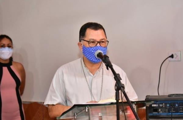 Bispo diocesano Dom Edivalter Andrade(Imagem:Reprodu&ccedil;&atilde;o)