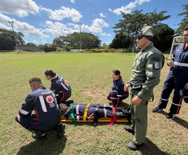 SAMU Aéreo(Imagem:Ascom Sesapi)