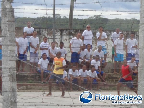 Realizada final do Campeonato de Futsal entre detentos na Penitenci&aacute;ria de Floriano.(Imagem:FlorianoNews)