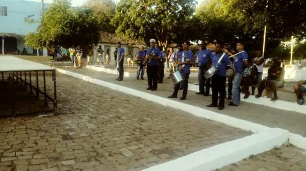 Alvorada festiva no santu&aacute;rio da Guia.(Imagem:FlorianoNews)