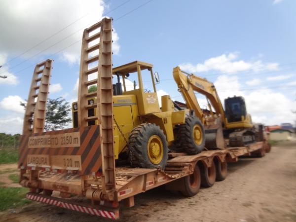 Pol&iacute;cia recupera m&aacute;quinas agr&iacute;colas roubadas na regi&atilde;o do Maranh&atilde;o.(Imagem:FlorianoNews)