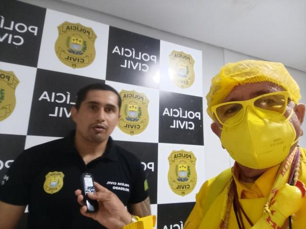 Delegado Cl&aacute;udio Henrique(Imagem:FlorianoNews)
