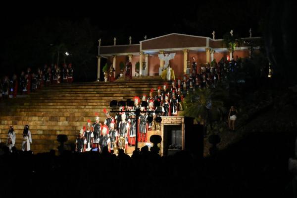 A Paix&atilde;o de Cristo de Floriano &eacute; a segunda maior encena&ccedil;&atilde;o a c&eacute;u aberto do pa&iacute;s.(Imagem:Divulga&ccedil;&atilde;o)