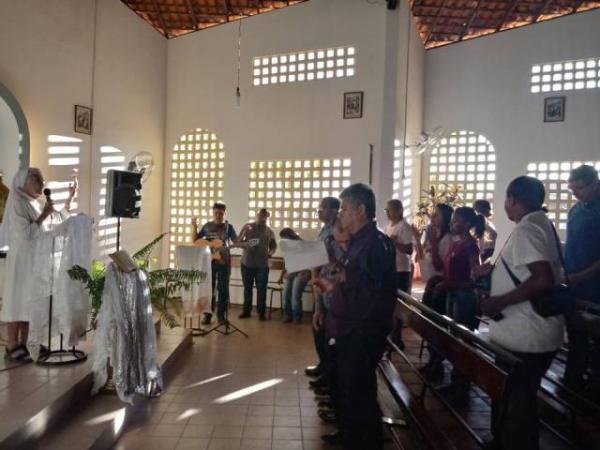 Oração das laudes marca abertura de festejos de Nossa Senhora das Mercês em Floriano.(Imagem:FlorianoNews)
