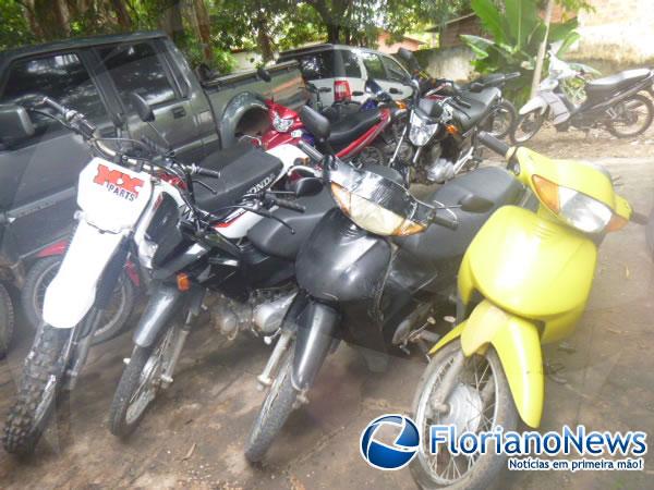 Motos recuperadas(Imagem:FlorianoNews)