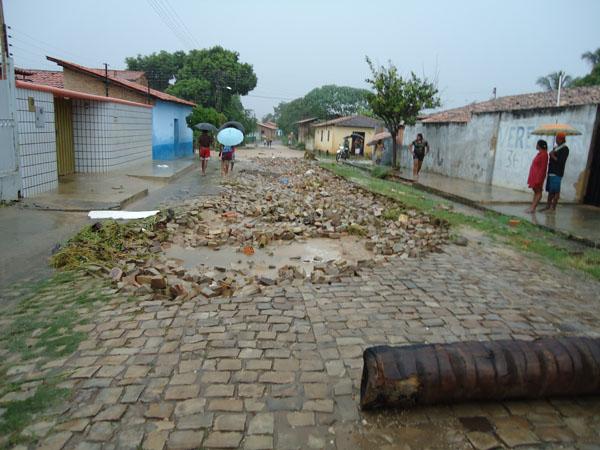 Rua Afonso Nogueira(Imagem:Reda&ccedil;&atilde;o)