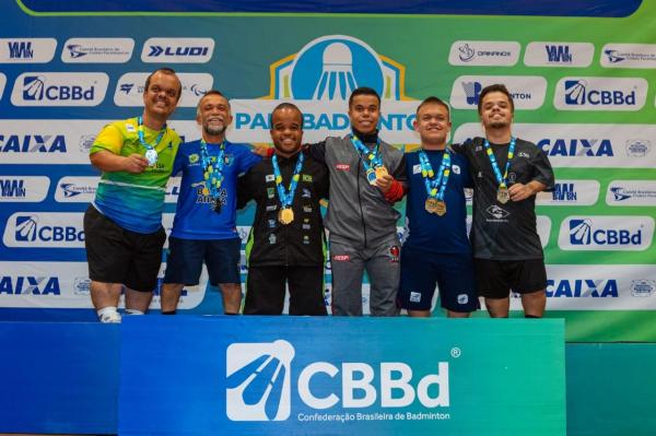 Piauiense é convocado para representar o Brasil em Campeonato Internacional de Parabadminton.(Imagem:Ascom Secepi)