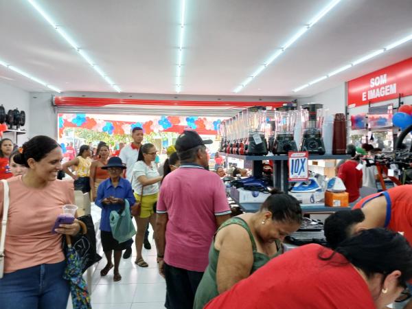 Lojas Vamol inaugura filial em Barão de Grajaú-MA com grande festa e ofertas especiais.(Imagem:FlorianoNews)