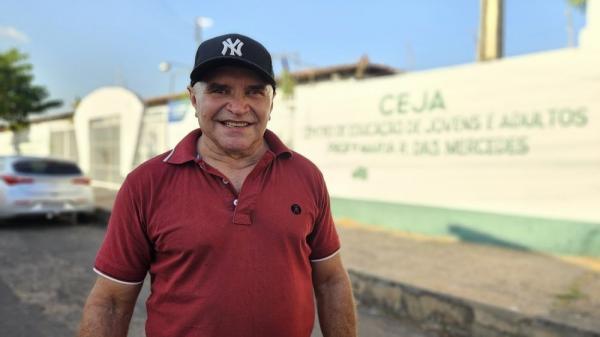 Professora do EJA resgata aluno que estava há 40 anos afastado da escola