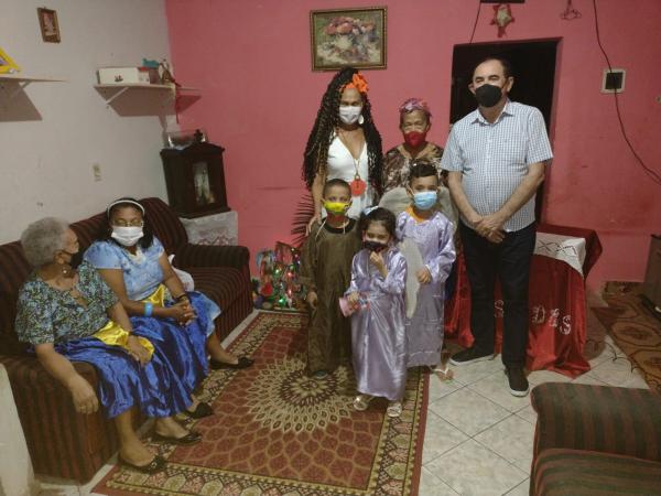 Festa de Reis &eacute; celebrada no bairro Manguinha.(Imagem:FlorianoNews)