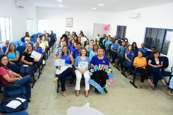 Abril Azul: Educação de Floriano promove ação para fortalecer a inclusão de crianças autistas(Imagem:Secom)