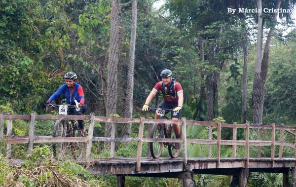 Desafio das Cahoeiras leva ciclistas para o circuito de belas paisagens em Batalha.(Imagem:Divulgação)