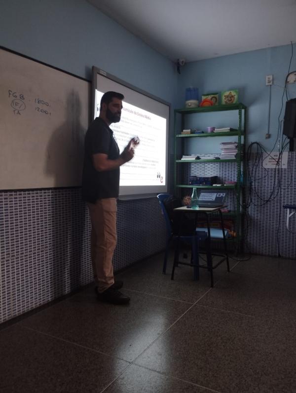 Professores do Ensino M&eacute;dio da Escola Pequeno Pr&iacute;ncipe participam de Encontro Pedag&oacute;gico(Imagem:Reprodu&ccedil;&atilde;o)