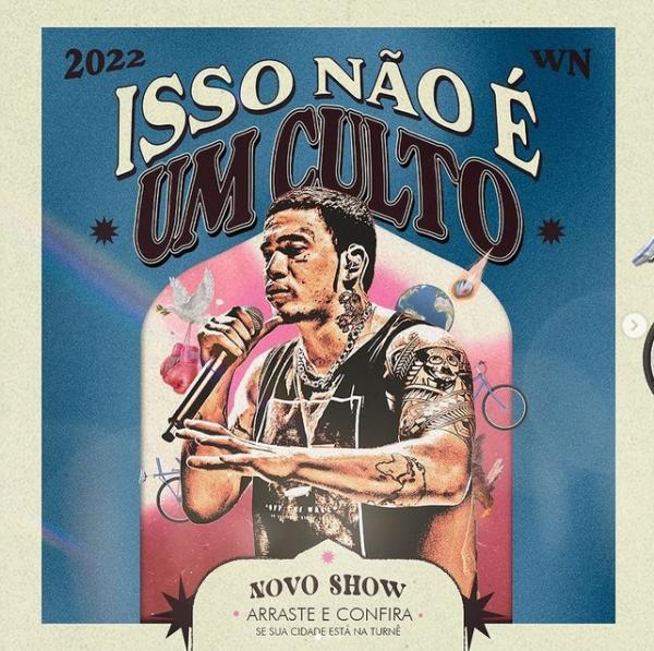 A apresenta&ccedil;&atilde;o deve acontecer no dia 18 de junho deste ano, durante turn&ecirc; nacional do show 