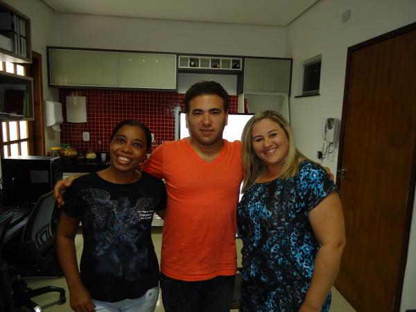 Arquitetos: Patr&iacute;cia, Rog&eacute;rio Rocha e Francilene(Imagem:FlorianoNews)