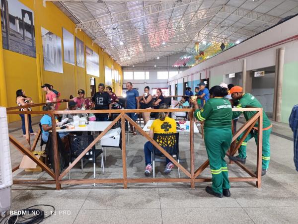Floriano realiza a&ccedil;&atilde;o no Mercado P&uacute;blico no Dia D de Luta contra as Hepatites(Imagem:FlorianoNews)