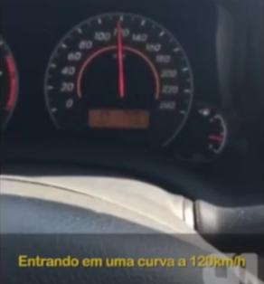 Internauta denuncia ônibus a 120 km/h em BR do Piauí