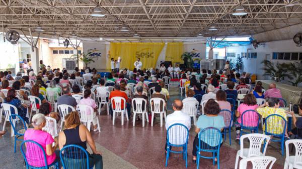 Grupo 60+ celebra P&aacute;scoa no Sesc Ilhotas.(Imagem:Divulga&ccedil;&atilde;o)