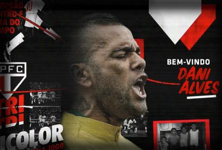 São Paulo estuda apresentar Daniel Alves no Morumbi com presença da torcida