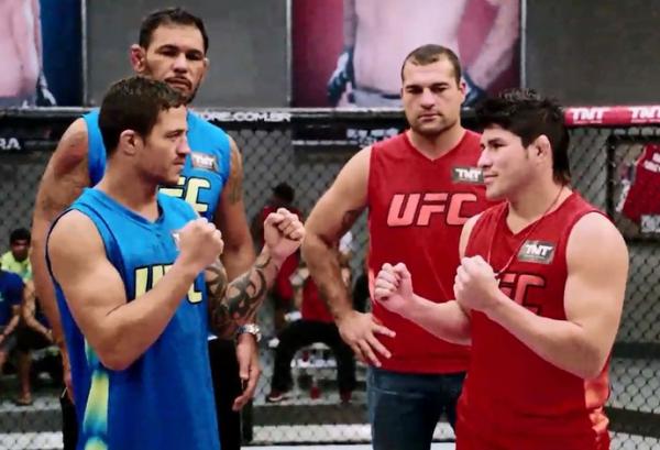 Reginaldo Vieira e Dileno Lopes no TUF Brasil 4.(Imagem:Reprodu&ccedil;&atilde;o)