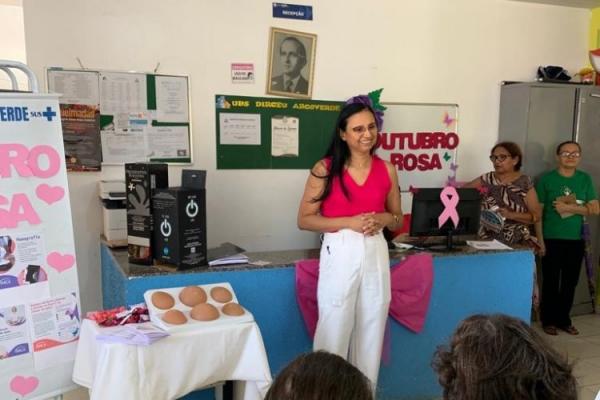 Unidades de sa&uacute;de utilizam a informa&ccedil;&atilde;o como m&eacute;todo de preven&ccedil;&atilde;o contra o c&acirc;ncer de mama(Imagem:Secom)