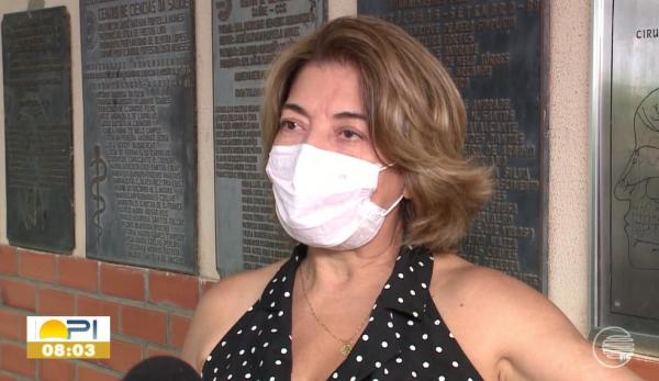 Tereza Melo, ex-aluna do curso de odontologia da UFPI. (Imagem: TV Clube/Reprodu&ccedil;&atilde;o)