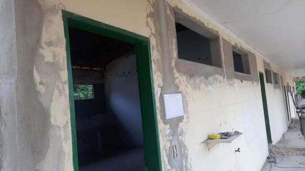 Execu&ccedil;&atilde;o do blocos de sala de aula.(Imagem:Divulga&ccedil;&atilde;o)