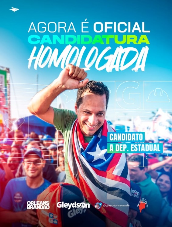 Gleydson Resende oficializa candidatura a deputado estadual pelo MDB no Maranhão
