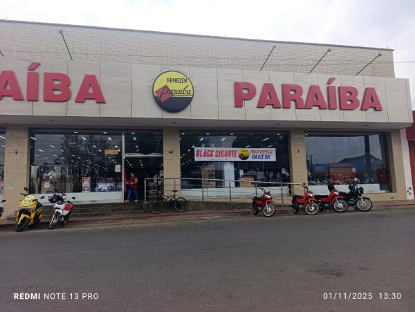 BLACK GIGANTE Armaz&eacute;m Para&iacute;ba chega com ofertas imperd&iacute;veis em Floriano.(Imagem:FlorianoNews)