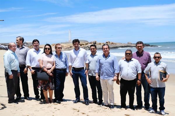 Ministro do Turismo visita Parnaíba e anuncia R$ 970 mil para o litoral(Imagem:Reprodução)